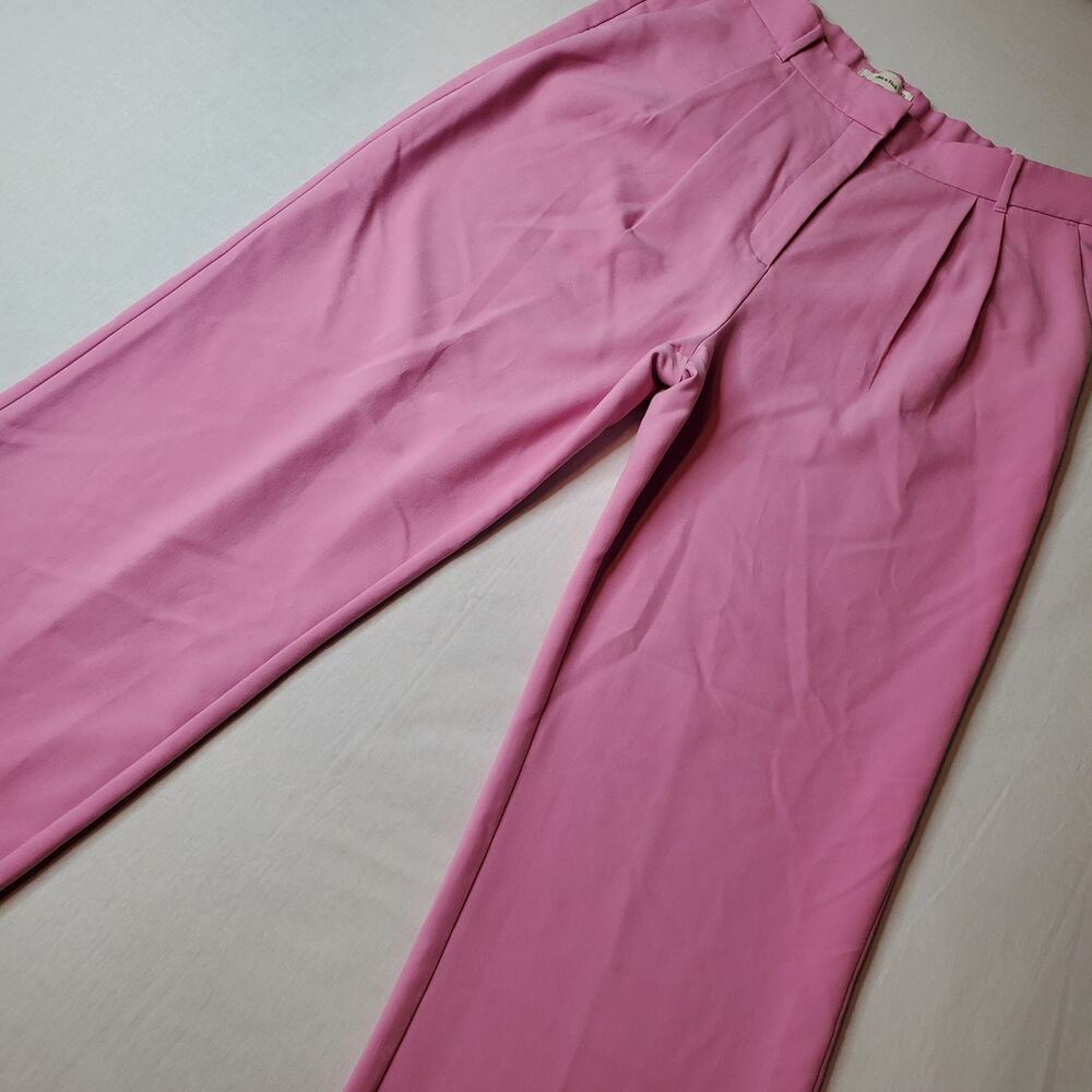 Abercrombie & Fitch Womens Size 33/16 Sloane Wide Leg Pant Pink